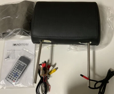 🕷️ Soundstream VHD-90CC Universal Replacement Headrest 9" LCD 🆕 As Shown - Image 1 of 4
