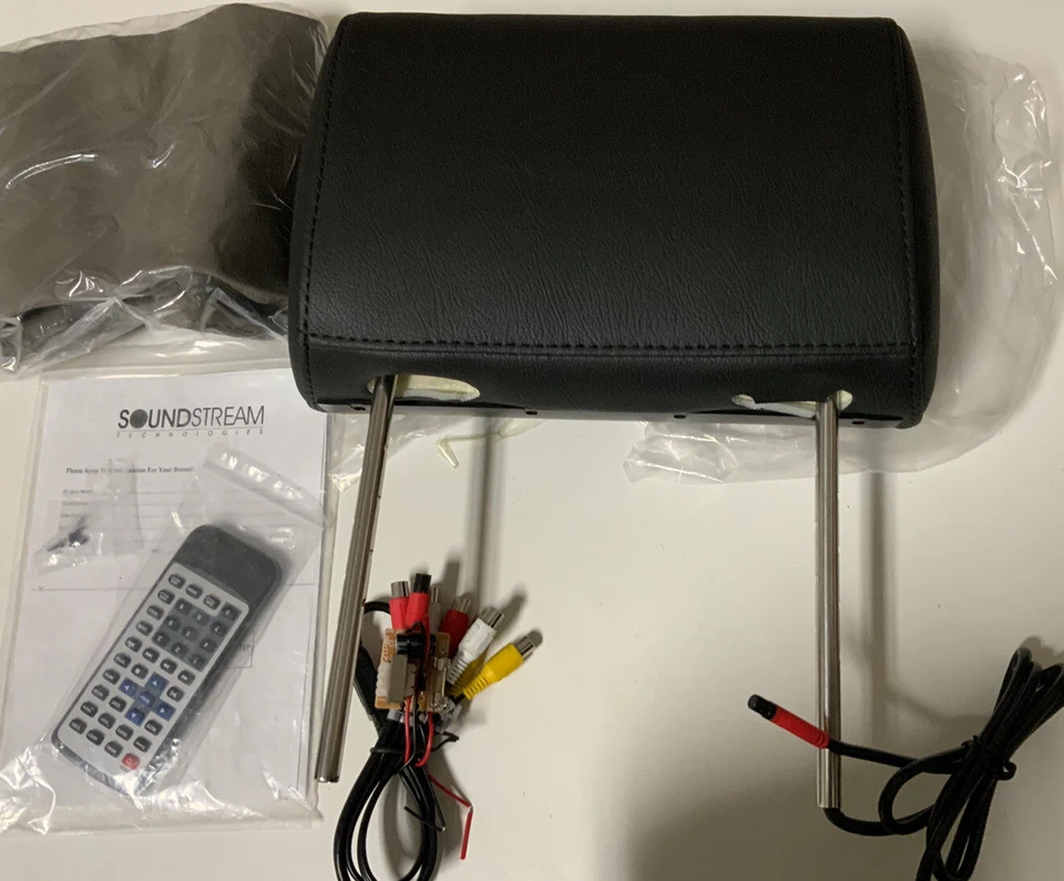 🕷️ Soundstream VHD-90CC Universal Replacement Headrest 9" LCD 🆕 As Shown - Image 1 of 4
