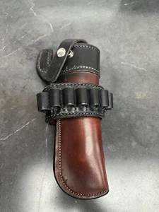 Southern Charm Holster For Revolver Single Action 4.5" w/ Extra Ammo Storage - Picture 1 of 3