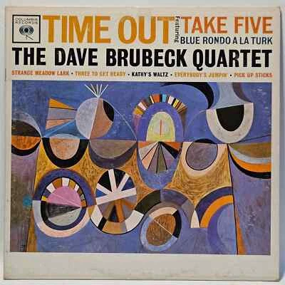 Dave Brubeck Quartet - Time Out - 1961 Mono RE 6 Eye - VG+ - Ultrasonic Clean - Image 1 of 4