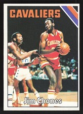 1975-76 Topps Jim Chones #66 - Cleveland Cavaliers - Vintage EX-MT