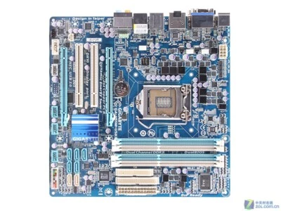 GIGABYTE GA-H55M-USB3 Intel H55 DDR3 LGA 1156 Micro ATX Motherboard - Image 1 of 4