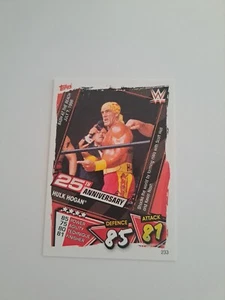Hulk Hogan #233 WWE Slam Attax 2021 Topps 25th Anniversary TCG Karte - Bild 1 von 2