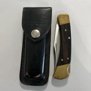 VINTAGE CLASSIC _ BUCK 110 _ 4 Dot_ KNIFE USA _EARLY 1980's_ NICE CONDITION - Picture 1 of 18