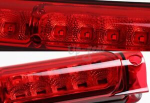 For 1997-2004 Ford F-150 F150 Red Lens 16-LED Third 3RD Brake Stop Tail Light