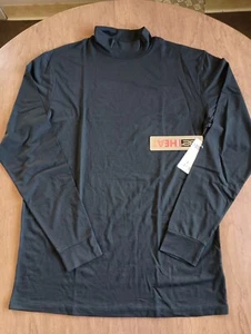 32 Degrees Heat schwarzes Langarm-Rollkragenshirt für Herren Größe Large - Bild 1 von 21