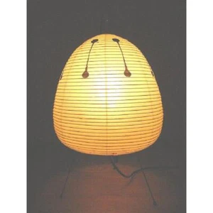 Isamu Noguchi Akari 1AD Washi Lighting AKARI Table Stand Light 100% Geniune - Picture 1 of 7