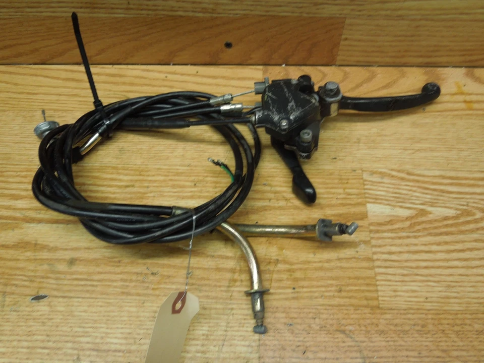 Conjunto de palanca de freno y acelerador KAWASAKI KFX 90 OEM con cables #32B240 Foto 1 de 1