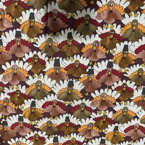TÜRKEI HERBST DRUCK 100 % BAUMWOLLE JO-AAN STOFF TRADITIONEN 43 x 74" ZOLL T3 - Bild 1 von 7