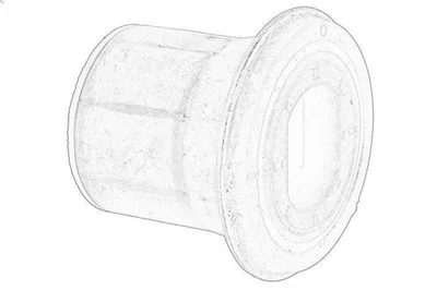 Rubber Buffer, engine mounting system OE PEUGEOT 9674717880 - Image 1 of 4