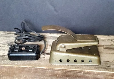 Vintage Mercury Electric 702 Foot Knee Pedal Sewing Machine Steampunk Industrial - Изображение 1 из 4