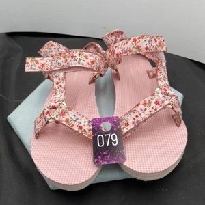 Sandali donna rosa regolabili taglia 8 - Foto 1 di 9