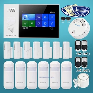 HOMSECUR Wireless WIFI 4G 2G RFID LCD Home House Alarm System - Picture 1 of 11