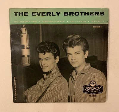 EVERLY BROTHERS Number 2 UK 1958 1st Press EP TRI London RE-A1148 EXCELLENT - Image 1 of 4