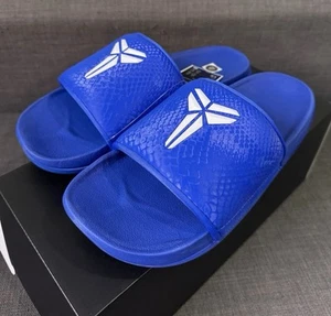 NIKE KOBE OFF COURT SLIDES DODGERS SKU:IF2870-400 SIZE 11  - Picture 1 of 11