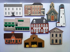 Vintage Cat’s Meow verschiedene Serie 9 Gebäude (L.L. Bean, Cape May Leuchtturm.. - Bild 1 von 22