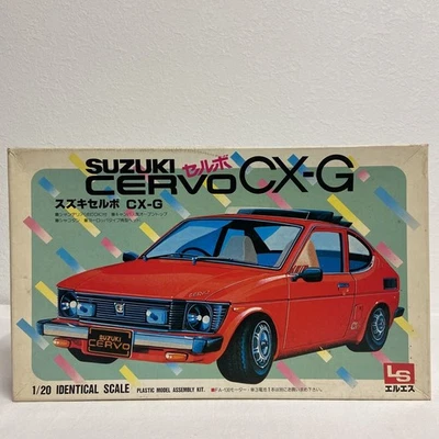 Mini Car motorizzata LS 1/20 Suzuki Cervo CX-G vintage plastica el non assemb... - Immagine 1 di 4