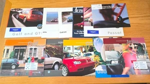 Volkswagen VW Sales Brochure Lot: Golf, GTI, Passat, Jetta, Drivers Wanted, etc - Picture 1 of 9