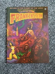 Castle Of Frankenstein #23 Vintage Horror Monster Movies 1974 Planet Of The Apes - Picture 1 of 12