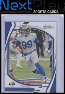 2021 Panini Absolute #4 – Aaron Donald Retail | - Picture 1 of 2