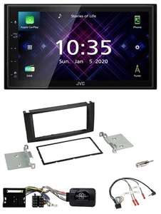 JVC DAB 2DIN Lenkrad Bluetooth USB Autoradio für VW Touareg Caravelle T5 2002-20 - Bild 1 von 11