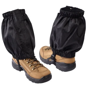 Étanche Guêtres Chevilles Courte Basse Randonnée Trail Chaussures Unisexe Noir - Imagen 1 de 4