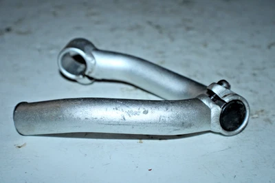 Bikepacking Bar End Clamps 22.2mm 6" Bullhorns Silver MTB Trail Dirt USA Shipper - Image 1 of 4