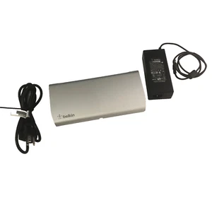 Belkin F4U055 Thunderbolt Express Dock Station W/AC Adapter. - Picture 1 of 6