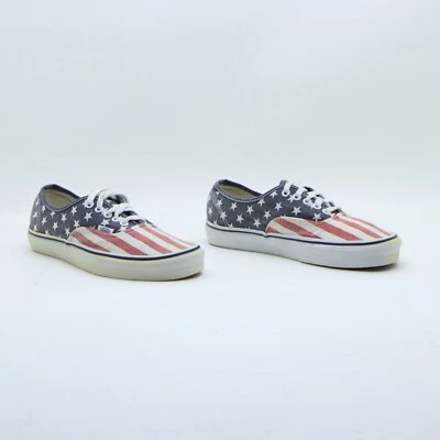 Vans Van Doren Usagé Taille US Hommes 7 US Femmes 8.5 (Cod.CS2136) En Toile - Photo 1/4