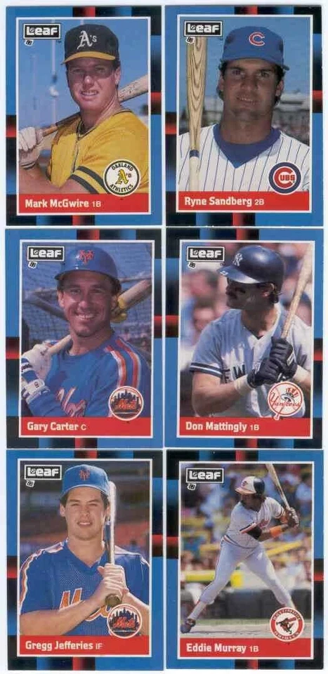 George Bell #214 MVP 1988 Leaf/Donruss - Image 1 of 1