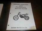 Suzuki Dr250d Assembly And Pre-Delivery Service Guide Manual 99505-01373-03E