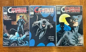 Catwoman #2-4 Mini-Series Near Complete Set 1989 DC Comics Excellent Condition - Picture 1 of 5