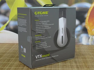 OTONE VTX SOUND HEADPHONES. VORTEX DRIVE. ADVANCE NOISE CANCELLING. MADE IN UK. - Picture 1 of 5