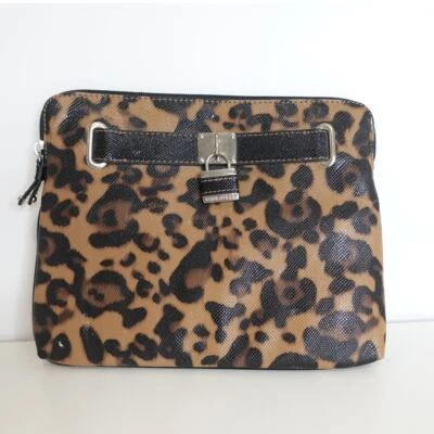 BOLSO Nine West Animal Print Electronics bolsa  Foto 1 de 4