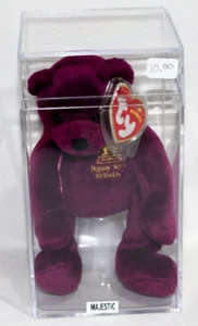 2006 7,5" Ty Beanie Baby Majestuoso Feliz 80 Reina Isabel Cumpleaños Oso Reino Unido Ex - Imagen 1 de 2
