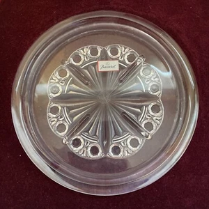 Vintage Baccarat Rosace Crystal Wine Coaster NIB - Picture 1 of 8