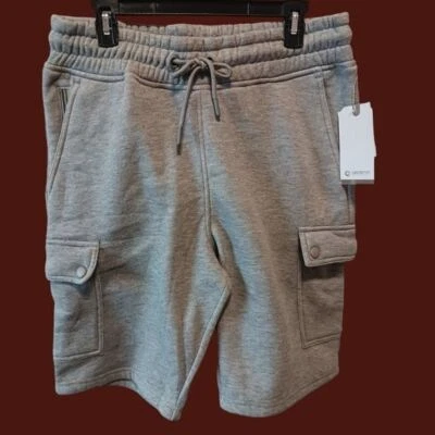 Pantalones cortos cargo polar Akademiks talla grande color jaspeado Foto 1 de 4