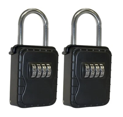 Vault Locks 3200 Key Lock Box Waterproof Combination Lockbox Portable- Pack of 2 - Image 1 of 4