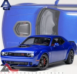 AUTOART 71772 1:18 DODGE CHALLENGER R/T SCAT PACK WIDEBODY 2022 (BLUE) - Picture 1 of 4