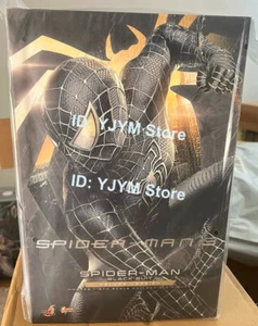 New Hot Toys MMS728 Spider-Man 3 (Black Suit) Deluxe Version 1/6 Action Figure - Picture 1 of 16