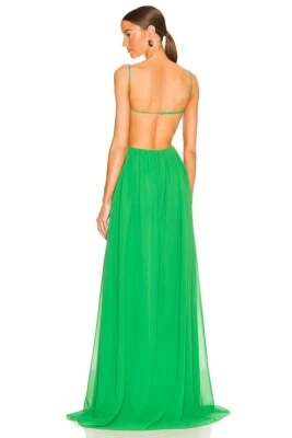Vestido SAU LEE x REVOLVE Giselle Verde Claro Manzana Largo 0 Nuevo con Etiquetas $498 Foto 1 de 3