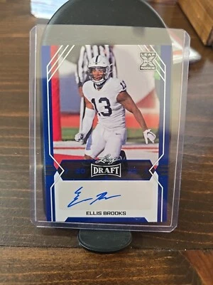 2022 Leaf Draft - Autographs #BA-EB1 Ellis Brooks (AU, RC) - Image 1 of 3
