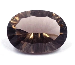 10.95 CT Smokey Quartz Redish Brown Oval Cut IGL Transparent Loose Gems 5MST - Picture 1 of 9