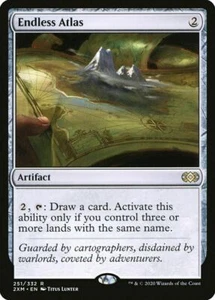 MTG NM Double Masters - Endless Atlas FOIL - Picture 1 of 1