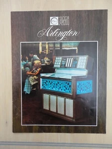 Arlington Rowe AMI Jukebox Machine Flyer Original Brochure - Picture 1 of 2