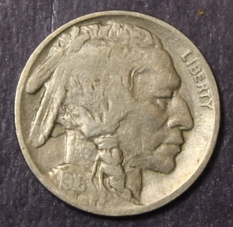 1916 Buffalo Nickel Choice Fine VF....................Lot 9894 Cover