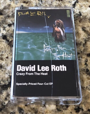 Crazy from the Heat [EP] by David Lee Roth (Cassette, Jun-1992, Warner Bros.) - Image 1 of 4