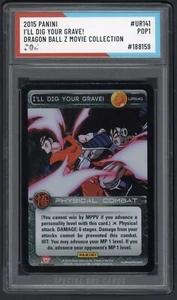 2015 PANINI I'LL DIG YOUR GRAVE! DRAGON BALL Z MOVIE COLLECTION #UR141 SOC POP1  - Picture 1 of 2