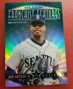 1997 Donruss Franchise Features - Ken Griffey Jr. & Andrew Jones - #'d 1980/3000 - Picture 1 of 2