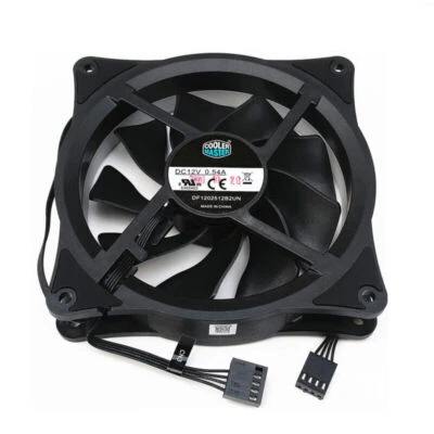 Cooler Master DF1202512B2UN DC12V 0.54A 120*120*25MM 12CM 4Pin Cooling Fan - Image 1 of 4